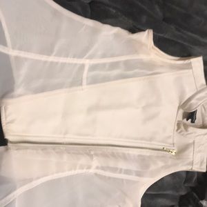 Cream color vest